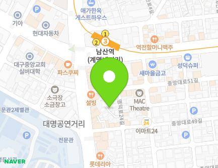 대구광역시 남구 명덕로24길 10-6 (대명동) 지도