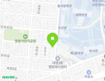 대구광역시 남구 명덕로20길 110 (대명동) 지도