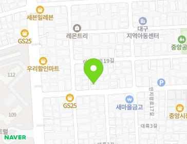 대구광역시 남구 안지랑로17길 98 (대명동) 지도