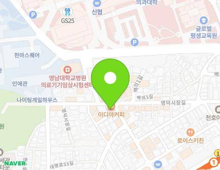 대구광역시 남구 명덕시장길 52 (대명동) 지도
