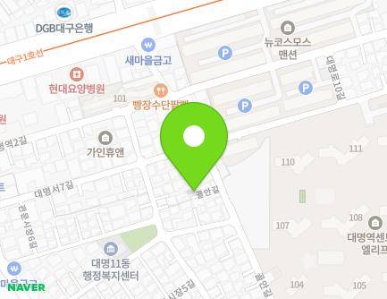 대구광역시 남구 골안길 36-4 (대명동) 지도