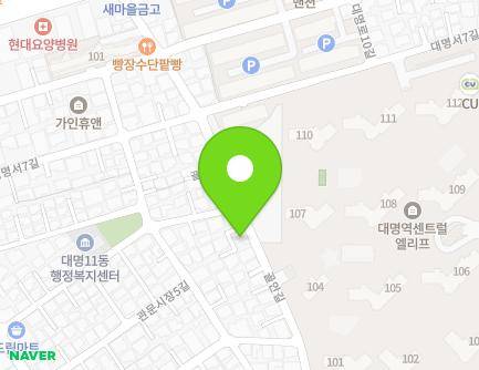 대구광역시 남구 골안길 48-3 (대명동) 지도
