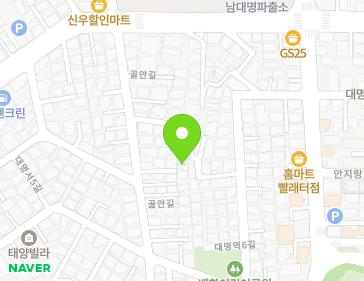 대구광역시 남구 골안길 111-7 (대명동) 지도