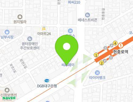 대구광역시 남구 대명로 205 (대명동) 지도