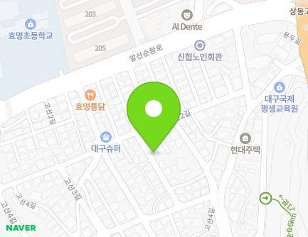 대구광역시 남구 고산2길 60-5 (봉덕동) 지도
