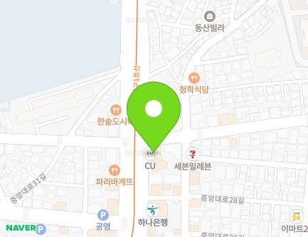 대구광역시 남구 중앙대로 154 (봉덕동) 지도