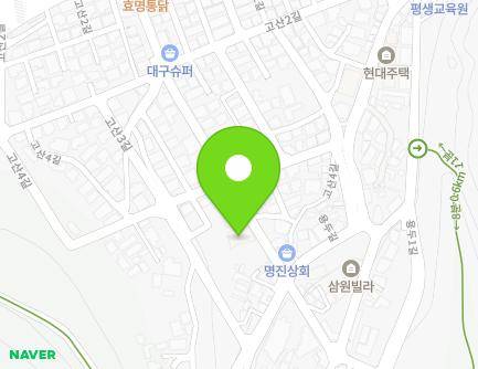 대구광역시 남구 고산1길 50 (봉덕동, A단지) 지도