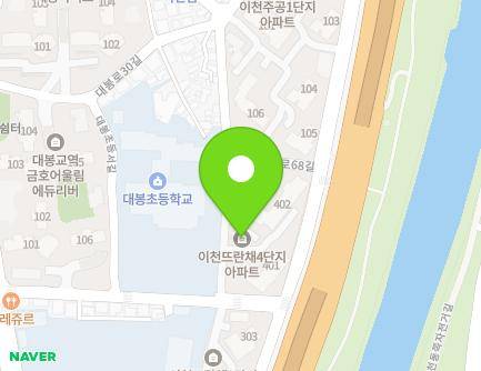 대구광역시 남구 대봉로26길 37 (이천동, 이천뜨란채4단지) 지도