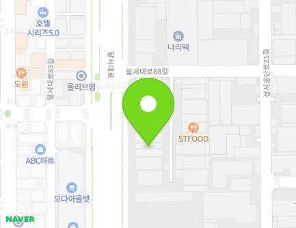 대구광역시 달서구 달서대로88길 8-10 (갈산동) 지도