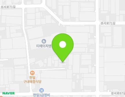 대구광역시 달서구 성서로67안길 8-11 (갈산동) 지도