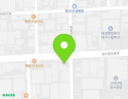 대구광역시 달서구 성서공단북로 224-4 (갈산동) 지도