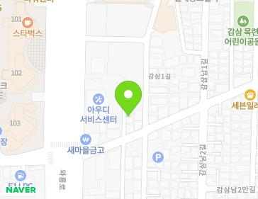 대구광역시 달서구 와룡로28안길 62 (감삼동) 지도