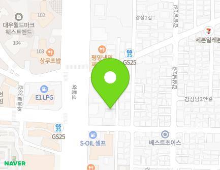 대구광역시 달서구 와룡로28안길 37 (감삼동) 지도