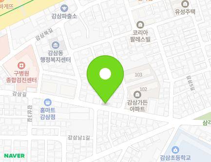 대구광역시 달서구 감삼길 99 (감삼동) 지도