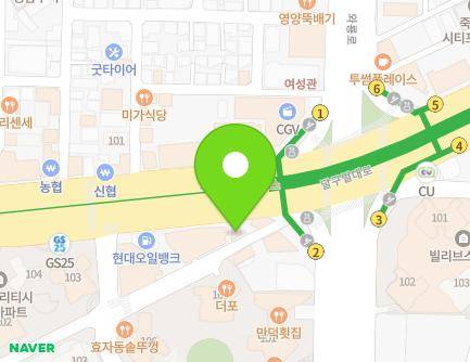 대구광역시 달서구 달구벌대로 1546 (감삼동) 지도