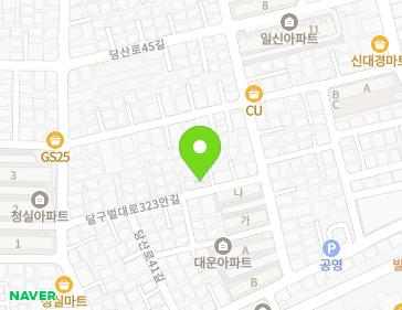 대구광역시 달서구 달구벌대로323안길 25 (감삼동) 지도
