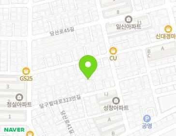 대구광역시 달서구 달구벌대로323안길 27 (감삼동) 지도