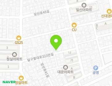 대구광역시 달서구 달구벌대로323안길 21 (감삼동) 지도