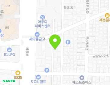 대구광역시 달서구 와룡로28안길 46 (감삼동) 지도