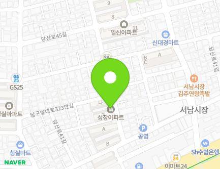 대구광역시 달서구 당산로41서길 13 (감삼동, 성창아파트) 지도