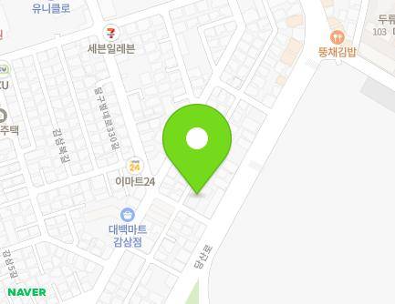 대구광역시 달서구 감삼북1길 53 (감삼동, 정원아파트) 지도