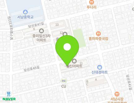 대구광역시 달서구 당산로45길 61 (감삼동, 일신아파트) 지도