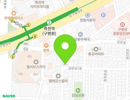 대구광역시 달서구 감삼남1길 37 (감삼동, 태양빌라) 지도