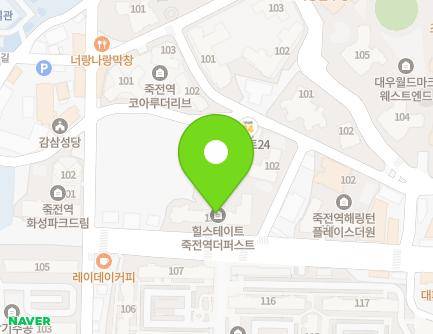대구광역시 달서구 와룡로31길 26 (감삼동, 힐스테이트죽전역더퍼스트) 지도