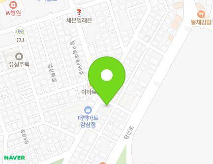 대구광역시 달서구 달구벌대로332길 71 (감삼동, 감삼연립주택) 지도