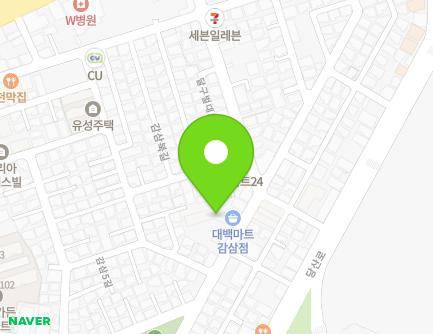 대구광역시 달서구 달구벌대로332길 78 (감삼동, 감삼아파트) 지도