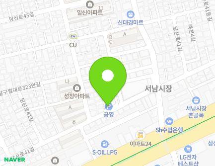 대구광역시 달서구 당산로41길 62 (감삼동, 서남시장주차장) 지도