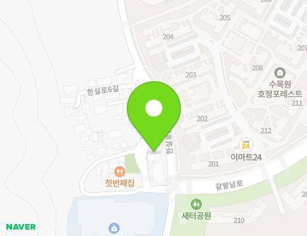 대구광역시 달서구 한실로6길 96 (대곡동) 지도