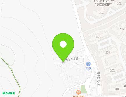 대구광역시 달서구 한실로6길 82-15 (대곡동) 지도