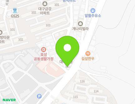 대구광역시 달서구 명천로 46 (대곡동) 지도
