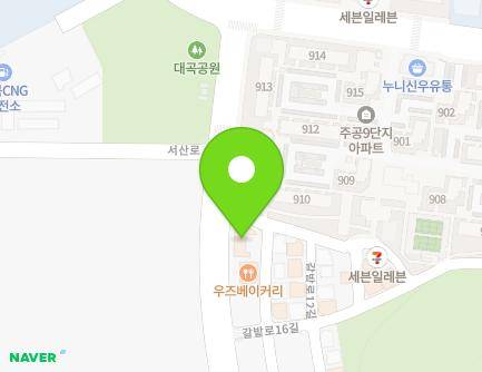 대구광역시 달서구 갈밭로 80 (대곡동, 드림파크) 지도