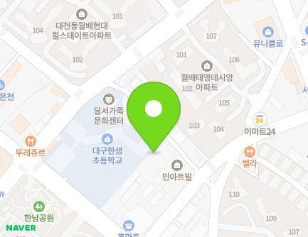 대구광역시 달서구 조암남로27길 26-1 (대천동) 지도
