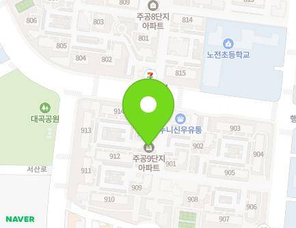 대구광역시 달서구 한실로 30 (도원동, 아람마을) 지도