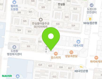 대구광역시 달서구 한실로 65 (도원동) 지도