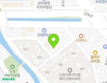 대구광역시 달서구 상화로 300-21 (도원동) 지도