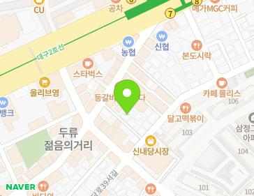 대구광역시 달서구 달구벌대로344길 23-7 (두류동) 지도