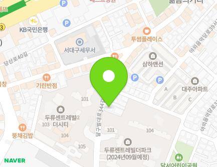 대구광역시 달서구 달구벌대로344길 91 (두류동, 대건다세대주택) 지도