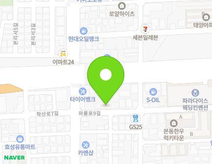 대구광역시 달서구 와룡로9길 96 (본동, 화정리치빌) 지도