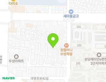 대구광역시 달서구 와룡로24길 42-10 (본리동) 지도