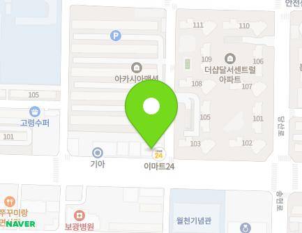 대구광역시 달서구 구마로 137 (본리동, 화신상가) 지도