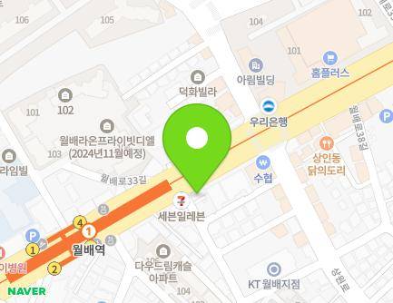 대구광역시 달서구 월배로 164 (상인동) 지도