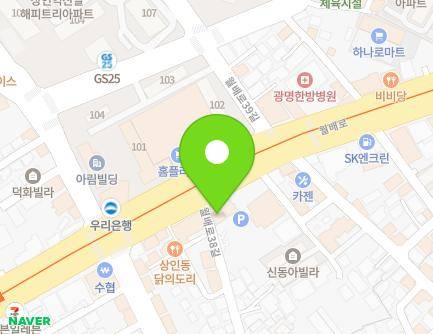 대구광역시 달서구 월배로 182 (상인동) 지도