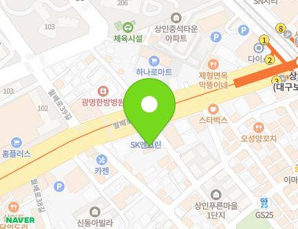 대구광역시 달서구 월배로 200 (상인동) 지도