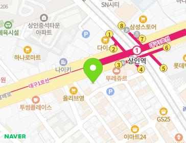 대구광역시 달서구 월배로 214 (상인동) 지도