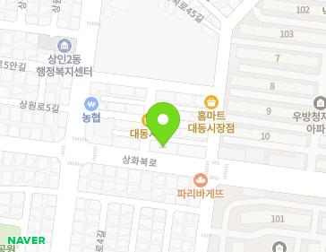 대구광역시 달서구 상화북로 101 (상인동) 지도