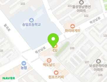 대구광역시 달서구 학산남로 6 (상인동) 지도